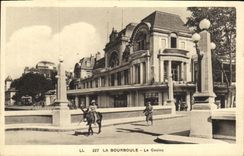 VINTAGE POSTCARD Bourboule the Casino Child on an ass