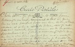 VINTAGE POSTCARD Bourboule the Funicular of Charlanne Cows