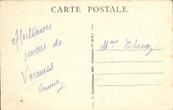 VINTAGE POSTCARD Bourboule Places of the Victoire