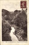 VINTAGE POSTCARD Bourboule Gorges of the Dordogne