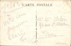Gargantas de Bourboule de la POSTAL de la VENDIMIA del Dordogne