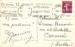 VINTAGE POSTCARD Funicular Bourboule De Charrannes