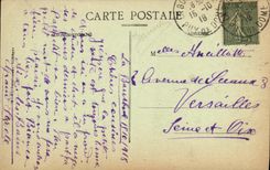 VINTAGE POSTCARD Surroundings of Bourboule Towards Vendeix
