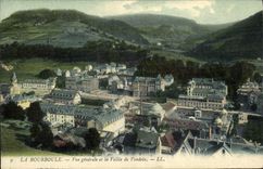 VINTAGE POSTCARD Bourboule View and the Valley of Vendeix
