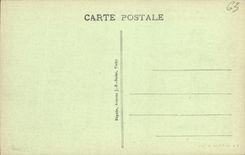 POSTAL Clermont de la VENDIMIA con decimo octava D despues de un grabado de L tiempo