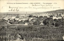 VINTAGE POSTCARD Surroundings of Clermont Ferrand Aubiere View