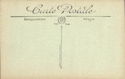 POSTAL Clermont Ferrand de la VENDIMIA el lugar De Jaude Thearte y la catedral