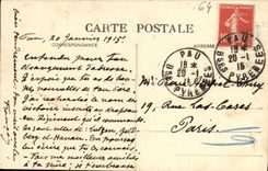 VINTAGE POSTCARD Pau the Castle Henri IV In the Michaud Miller