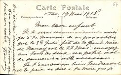 VINTAGE POSTCARD Pau birth of Henri IV by Deveria