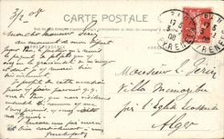 VINTAGE POSTCARD Pau Avenon Leon Say And Boulevard Of the Pyrenees