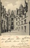 VINTAGE POSTCARD Pau court of the castle