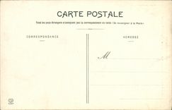 VINTAGE POSTCARD Pau the Castle Right wing Interior Sight