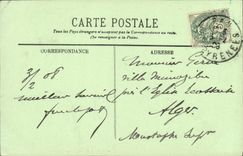 VINTAGE POSTCARD Pau the Palate D Winter L Staircase