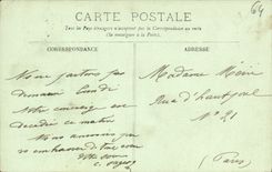 VINTAGE POSTCARD Pau the Castle the Room of the States