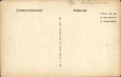 VINTAGE POSTCARD Pau the Castle Bed of Jeanne D Albert