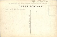 VINTAGE POSTCARD Pau Slopes And the Chain of the Pyrenees