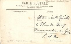 VINTAGE POSTCARD Pau Seen from De Jurancon