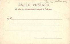 VINTAGE POSTCARD Pau Statue of Henri IV Places royal