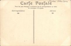 VINTAGE POSTCARD Castle of Pau and L Gassion hotel Seen from of Gave