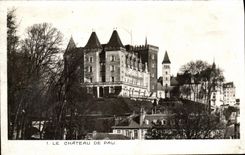 VINTAGE POSTCARD the Castle Of Pau