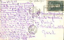 VINTAGE POSTCARD the Castle Of Pau