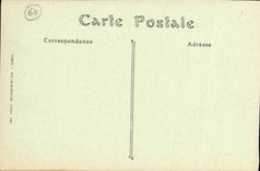 VINTAGE POSTCARD Interior Pau Of the Castle Room To be slept of Jeanne D Albret