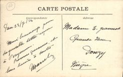 VINTAGE POSTCARD Pau Chains of the Pyrenees