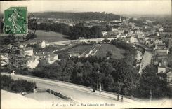 VINTAGE POSTCARD Pau View On Bizanos