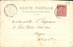 VINTAGE POSTCARD Pau View Castle