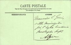 VINTAGE POSTCARD Pau the Palate D Winter the frontage