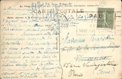 VINTAGE POSTCARD Pau the Lake of the Beaumont Park