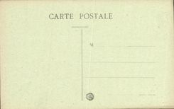 VINTAGE POSTCARD Pau Castle of Tapestry of the Goblins Gardening