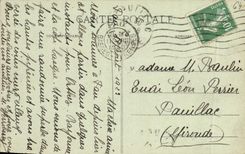 VINTAGE POSTCARD Pau the Castle of Henri IV Sight of the Low Plant