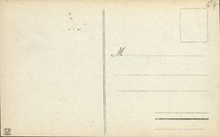 VINTAGE POSTCARD Pau View from above On the Place Royal and the chain