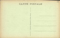 VINTAGE POSTCARD Pau the chain of the Pyrenees seen of the public garden St Martin