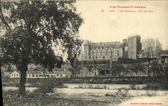 VINTAGE POSTCARD Pau the Castle Seen Of the South