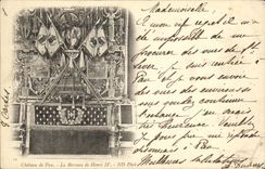 VINTAGE POSTCARD Pau Castle the Cradle of Henri IV