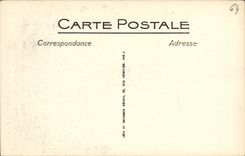 VINTAGE POSTCARD Pau L Church Holy Martin