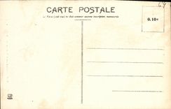 VINTAGE POSTCARD Pau Cathedral St Jacques Front view