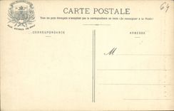 VINTAGE POSTCARD Pau Rules of Henri IV Peak of the South