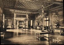 VINTAGE POSTCARD Pau the Castle D Henri IV Large Saton