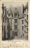 VINTAGE POSTCARD Pau Interior Court of the Castle