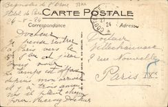 La POSTAL de la VENDIMIA Bagnoles de L adorna los bordes de la uve en Buards