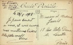 La POSTAL de la VENDIMIA Bagnoles de L adorna una esquina del parque de L establecimiento hidropatico