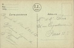 La POSTAL de la VENDIMIA Bagnoles de L adorna entrado de L avenida de la avenida de Dante de los banos y de una esquina del lago