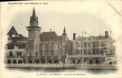 CPA La Bosnie La Hongrie La Grande Bretagne Exposition universelle 1900