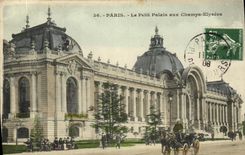 CPA Paris Le Petit Palais Aux Champs Elysees