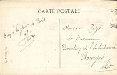 POSTAL Paris de la VENDIMIA sin embargo del carrusel de Mercie de Tileries