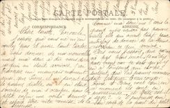 VINTAGE POSTCARD Paris the Bridge of Arts and Louvre