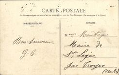 VINTAGE POSTCARD Paris Gave St Lazare